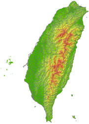 台灣地形圖